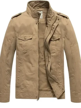 Cal Jones Sullivans Crossing S02 Cotton Military Jacket