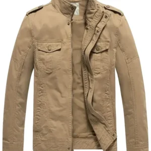 Cal Jones Sullivans Crossing S02 Cotton Military Jacket
