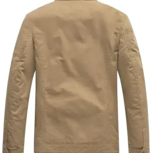 Cal Jones Sullivans Crossing S02 Cotton Military Jacket Back