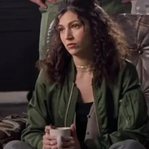 Camila Lift 2024 Dark Green Bomber Jacket