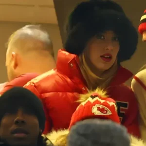 Cara Delevingne Kansas City Chiefs Puffer Jacket