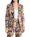 Carrie Preston Elsbeth Tv Series Elsbeth Tascioni Floral Blazer 
