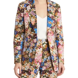 Carrie Preston Elsbeth Tv Series Elsbeth Tascioni Floral Blazer 
