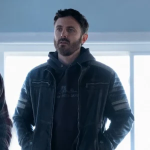 Casey Affleck The Instigators Black Leather Jacket