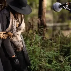 Celeste Wall The Outlaws Black Coat