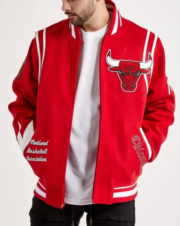 Chicago Bulls 6x Champs Varsity Jacket