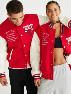 Chicago Bulls NBA x Aeropostale Varsity Jacket