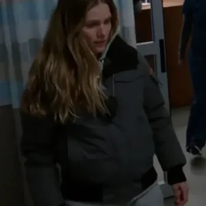 Chicago PD S09 Hailey Upton Black Puffer Jacket