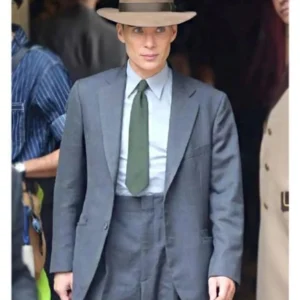 Cillian Oppenheimer 2023 Grey Suit