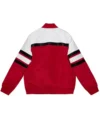 Cincinnati Reds Special Script Heavyweight Satin Varsity Jacket Back