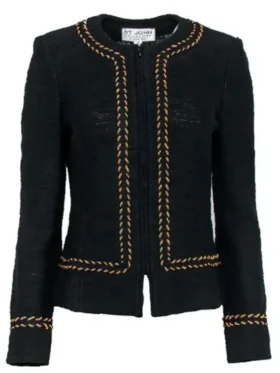 Clipped 2024 Jacki Weaver Black Jacket