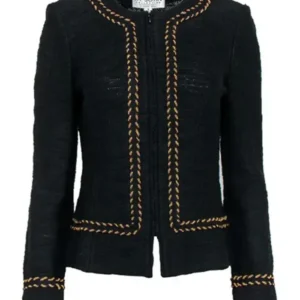 Clipped 2024 Jacki Weaver Black Jacket
