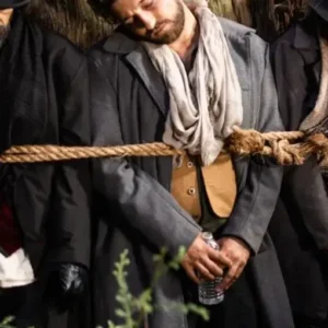 Dallas Hart The Outlaws Grey Wool Coat