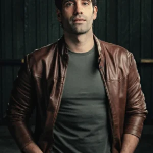 Daniel Gangs Of Galicia 2024 Brown Leather Jacket