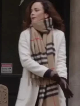 Dark Matter 2024 Alice Braga White Wool Coat