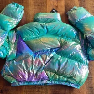 Doctor Who S14 Rotterdam Twins Cropped Padded Jacket Back