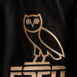 ESPN NBA Finals Black Varsity Jacket