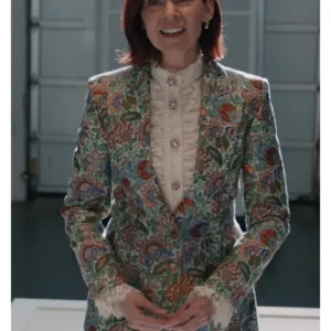 Elsbeth 2024 Carrie Preston Floral Jacquard Blazer