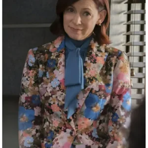 Elsbeth 2024 Carrie Preston Floral Print Blazer