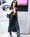 Emily Ratajkowski Oversized Bomber Jacket Sale