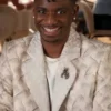 Emily in Paris S04 Samuel Arnold Printed Tulle Coat