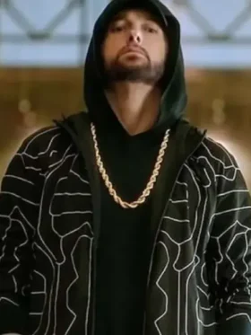 Eminem 2024 Houdini Black Hooded Jacket