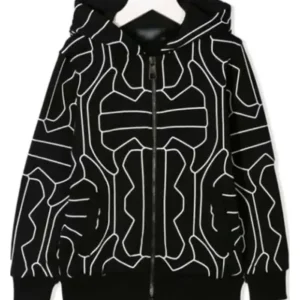 Eminem 2024 Houdini Black Hooded Jacket For Men