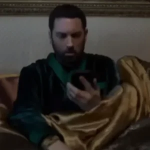 Eminem Houdini Green Bathrobe