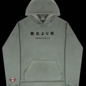 Eminem Kamikaze Green Hoodie