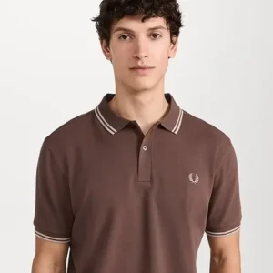 Emmett The Chi S06 Brown Polo Shirt For Sale