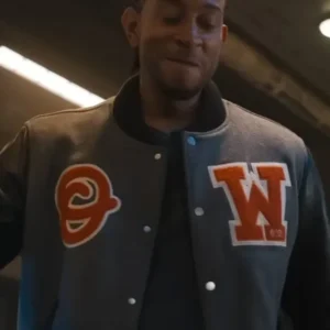 Fast X 2023 Ludacris Grey Varsity Jacket