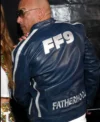 Fast and Furious 9 Vin Diesel Blue Leather Jacket On Sale