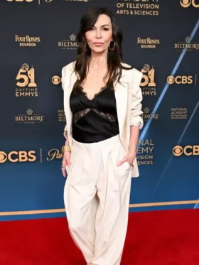 Finola Hughes 51st Daytime Emmy Awards Beige Blazer