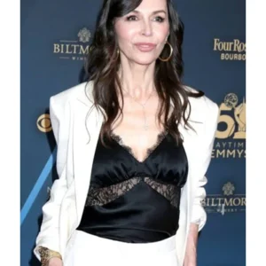 Finola Hughes 51st Daytime Emmy Awards Beige Blazers