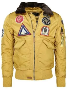 Flying Tigers Top Gun B 15 Flight Bomber Jacket