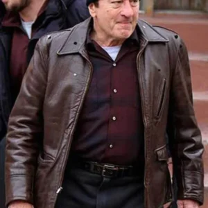 Frank Sheeran The Irishman Brown Leather Jacket