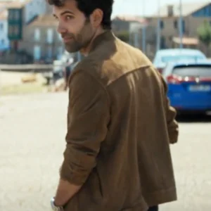 Gangs Of Galicia 2024 Tamar Novas Brown Jacket