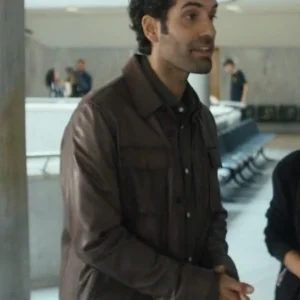 Gangs Of Galicia 2024 Tamar Novas Two Chest Pockets Brown Jacket On Sale