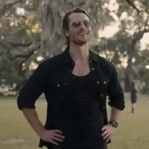 Gary Johnson Hit Man Black Cotton Jacket