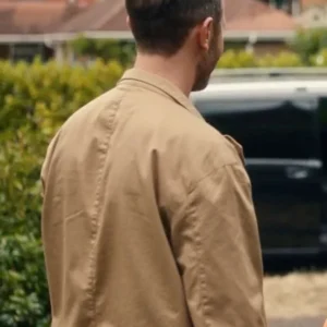 Geek Girl 2024 Richard Manners Brown Bomber Jacket On Sale