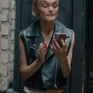 Hebe Beardsall Geek Girl Biker Vest