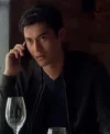 Henry Golding A Simple Favor Black Bomber Jacket