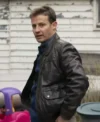 Jamie Reagan Blue Bloods S014 Brown Leather Jacket For Sale