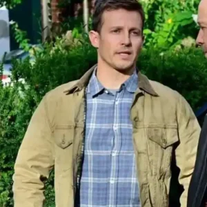 Jamie Reagan Blue Bloods S13 Beige Cotton Jacket For Sale