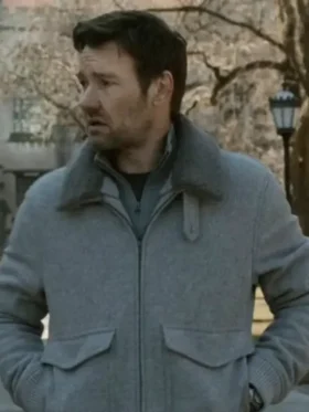 Jason Dessen Dark Matter 2024 Gray Shearling Jacket