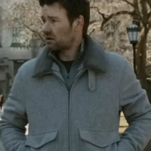 Jason Dessen Dark Matter 2024 Gray Shearling Jacket