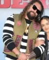 Jason Momoa The Bikeriders 2024 Premiere Brown Vest For Sale