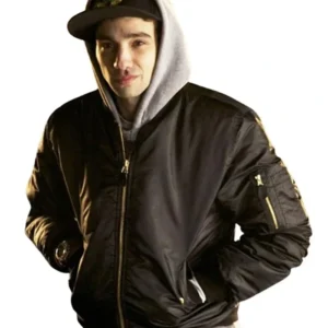 Jay Baruchel Goon Black Bomber Jackets
