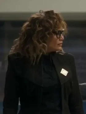 Jennifer Lopez Atlas 2024 Black Jacket