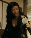 Jill Marie Jones The Chi S06 Black Printed Blazer